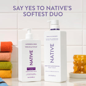 Native recyclable bottle emphasizing eco-conscious packaging