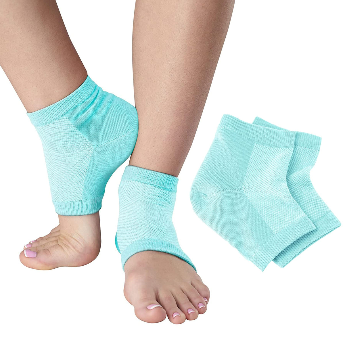 NatraCure front packaging showing two pairs and ventilation benefit