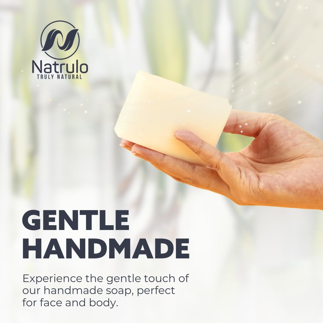 Natrulo family using soap in bathroom showcasing gentle everyday cleansing