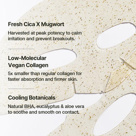 NATURAL DERMA PROJECT after-use dewy skin showing hydration boost