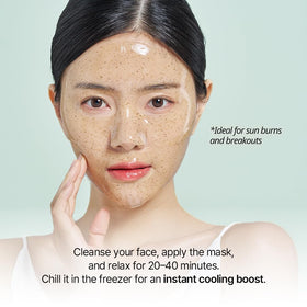 NATURAL DERMA PROJECT back label with ingredient list and directions