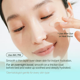 NATURAL DERMA PROJECT label close-up listing centella, madecassoside, bio-placenta