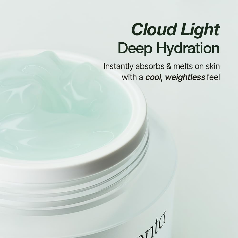 NATURAL DERMA PROJECT applied to sunburned cheek illustrating soothing effect