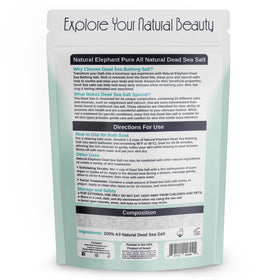 Natural Elephant coarse crystals close-up showing texture and mineral-rich appearance for exfoliation