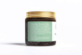 Natural Elephant ingredients display with olives and eucalyptus indicating natural freshness
