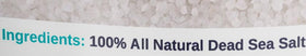 Natural Elephant salt staged in a bathroom setting suggesting calming self-care ritual