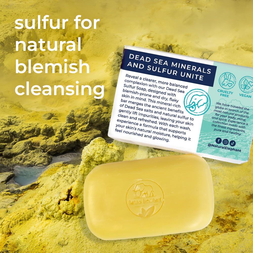 Natural Elephant soap on draining dish to extend bar life and dryness