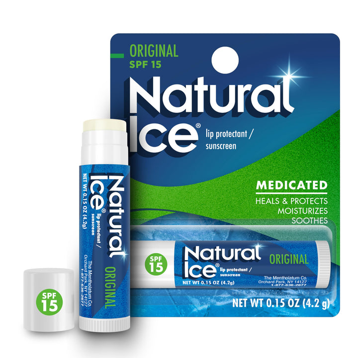 Natural Ice front packaging showing brand and cooling benefit