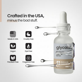 natural outcome 1 oz bottle next to ruler to show size and travel-friendly benefit