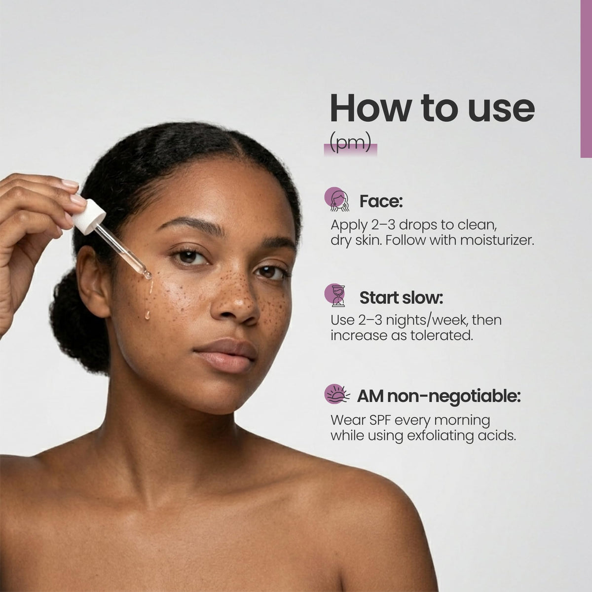 Natural Outcome before and after texture comparison for visible smoothing