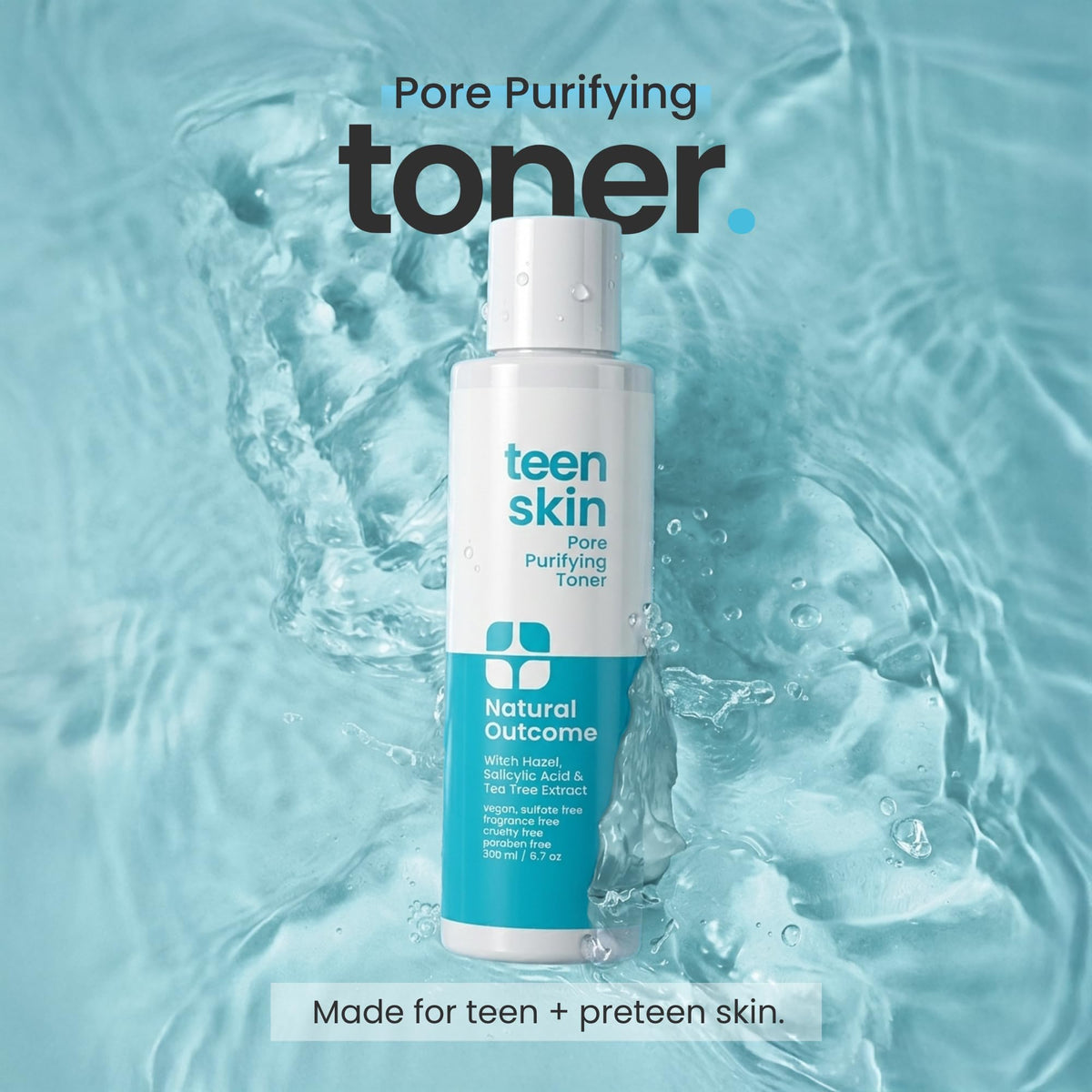 natural outcome close-up texture drop highlighting lightweight formula