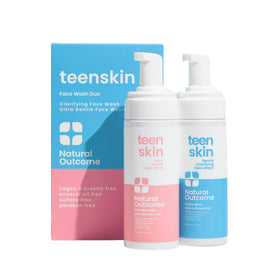 natural outcome front packaging showing two 5 oz bottles and clear branding for easy identification