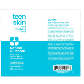 natural outcome teen with matte complexion after regular use