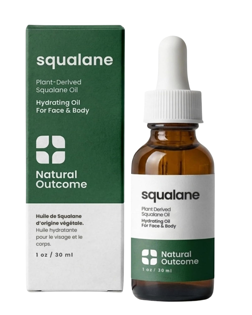 natural outcome bottle front view showing clean label and compact size for travel