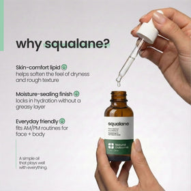 natural outcome 1 oz bottle held in hand to show scale and portable convenience