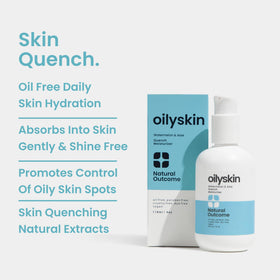 natural outcome gel texture close-up on fingertip, lightweight hydration visible
