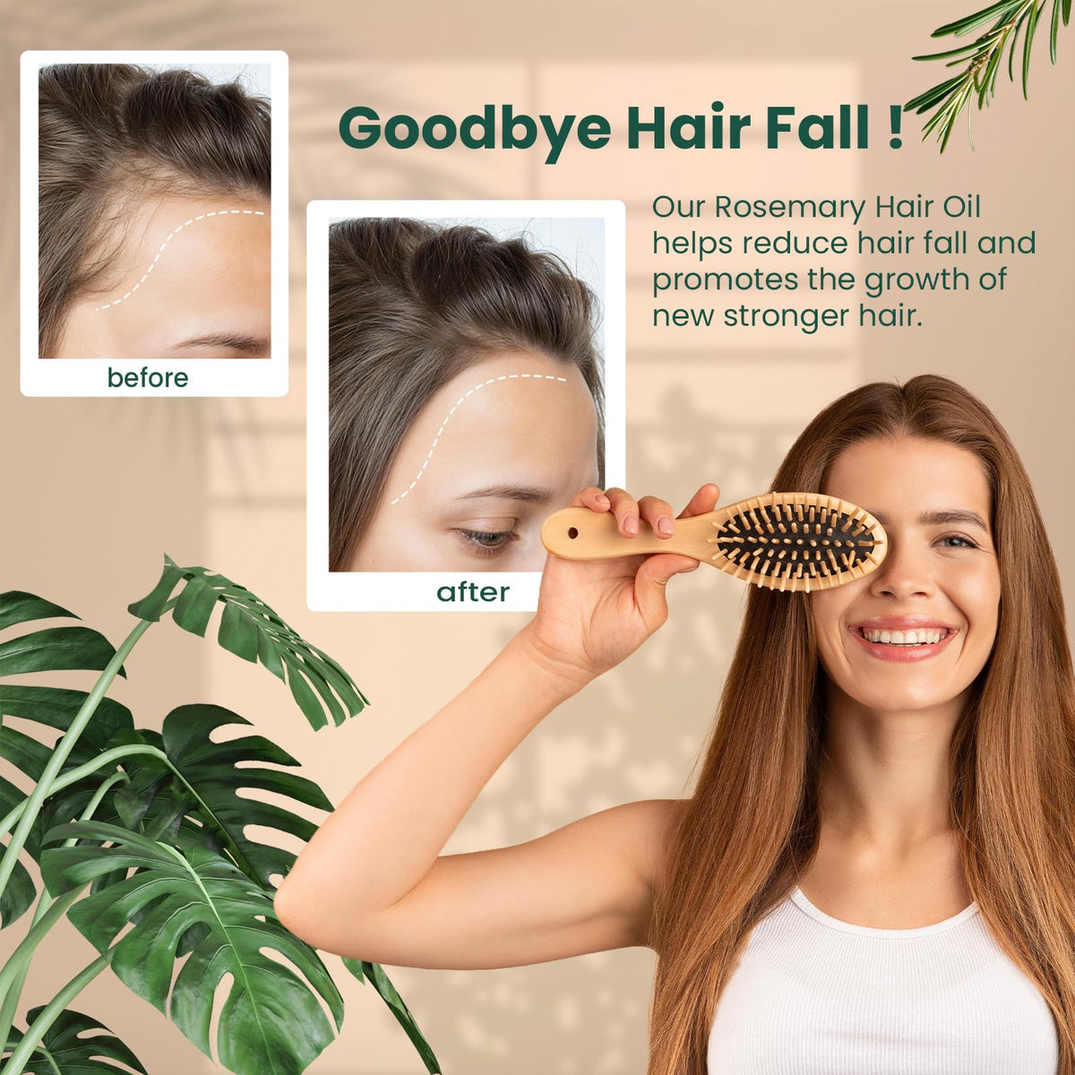 Natural Riches applied during scalp massage promoting circulation benefit