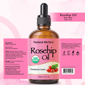 Natural Riches pipette dispensing a drop highlighting purity and control