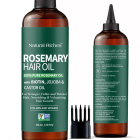 Natural Riches front bottle view showing label and size benefit