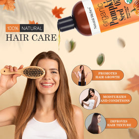 Natural Riches scalp massage demonstrating hair nourishment and comfort benefit