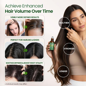 Natural Riches scalp spot treatment pictured on part line for targeted use