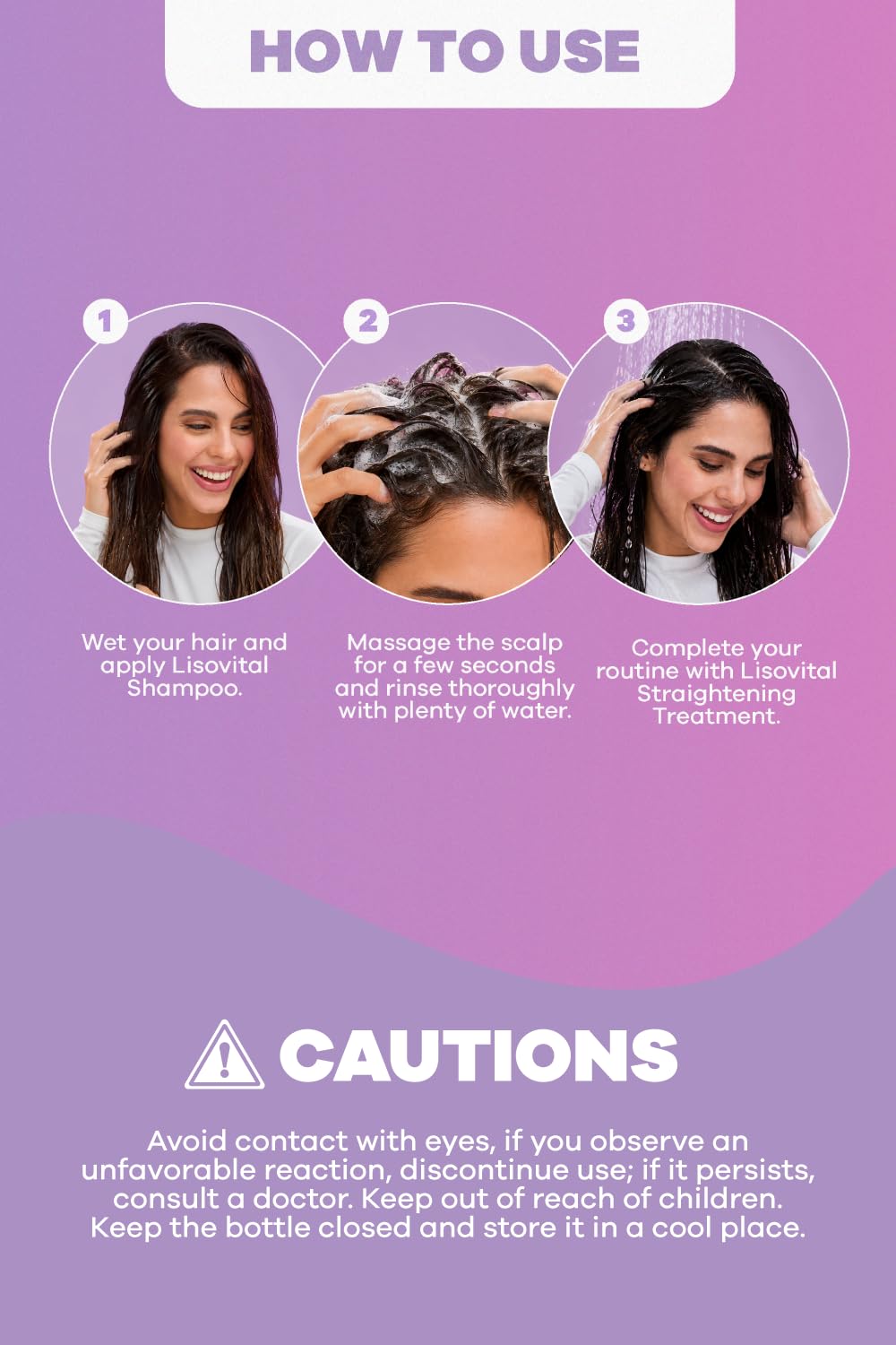 Natural Sant leave-in application on hair delivering smoothness and shine