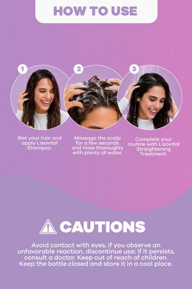 Natural Sant leave-in application on hair delivering smoothness and shine