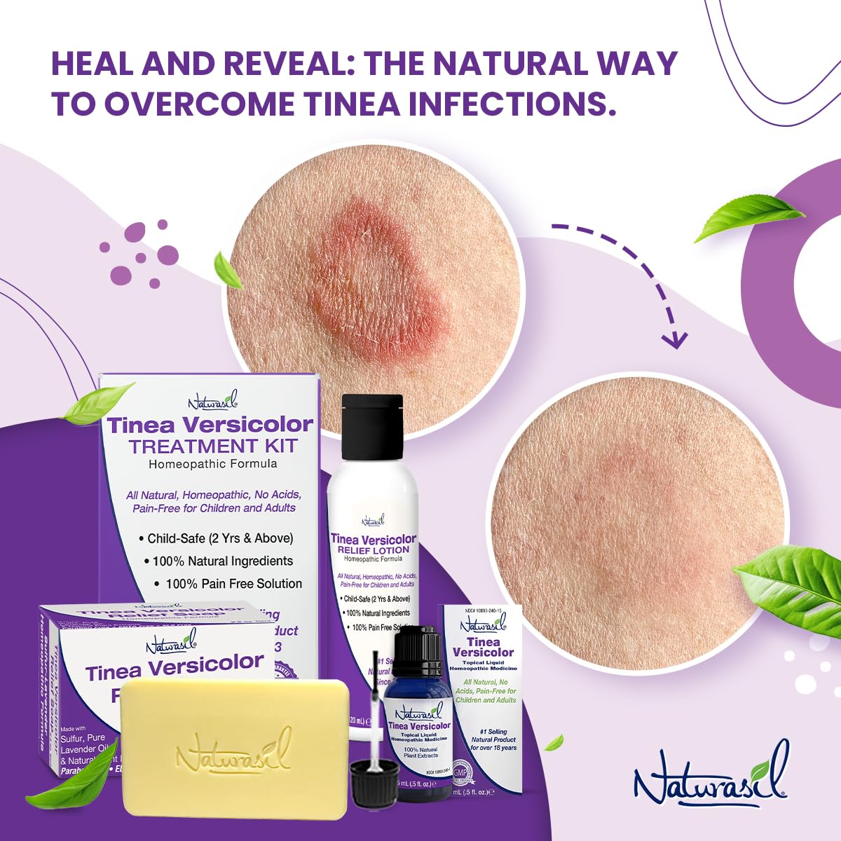Naturasil product label and directions for clear usage guidance