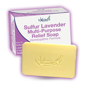 Naturasil front packaging showing soap bar and benefits