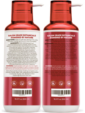 NATURAVIS finished hair after use showing smooth, shiny results and natural movement