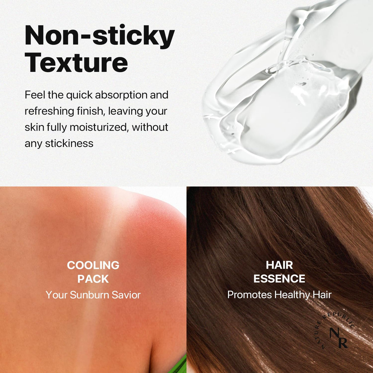Nature Republic tub in refrigerator to show extra-refreshing application benefit