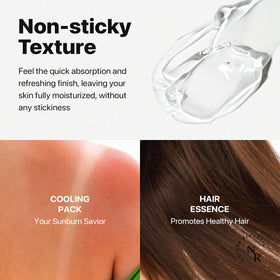Nature Republic tub in refrigerator to show extra-refreshing application benefit
