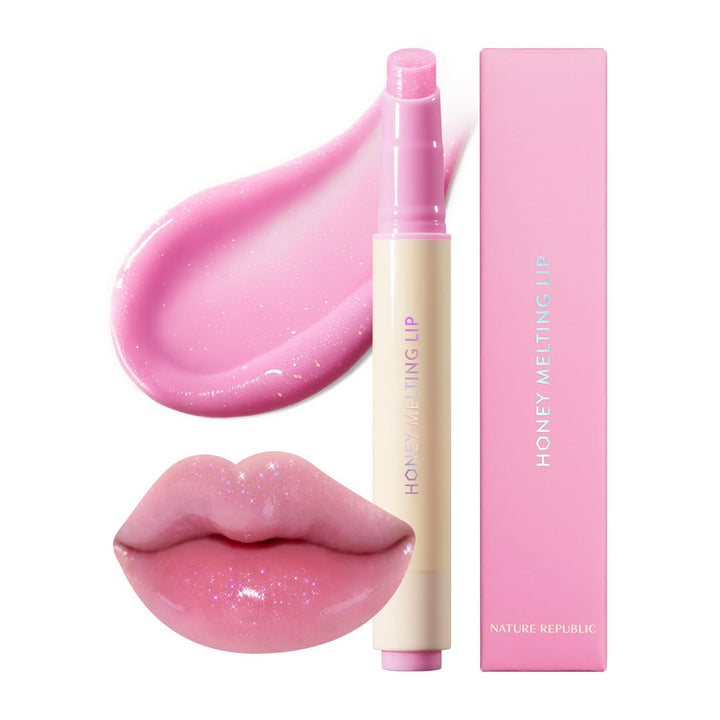 Nature Republic front packaging showing shade 13 Aurora and glossy benefit
