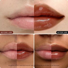 Nature Republic lip stick held in hand to show size and portability benefit