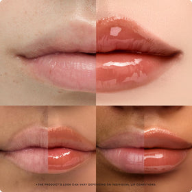 Nature Republic lip application on model, showing dewy glossy finish and natural color boost