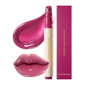 Nature Republic front packaging showing glossy grape shade and compact design