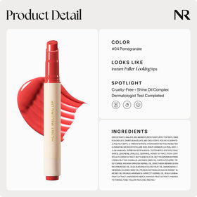 Nature Republic honey melting lip with honey and oil visuals highlighting nourishing ingredients