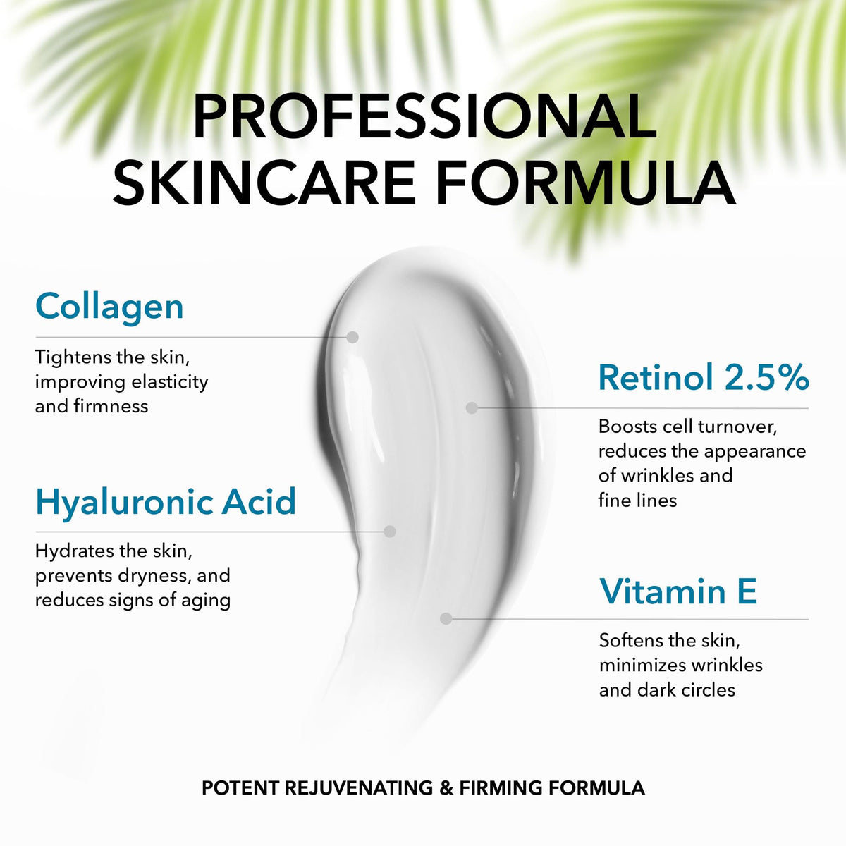 NATURE THEORY applying cream on hand for fast-absorbing finish