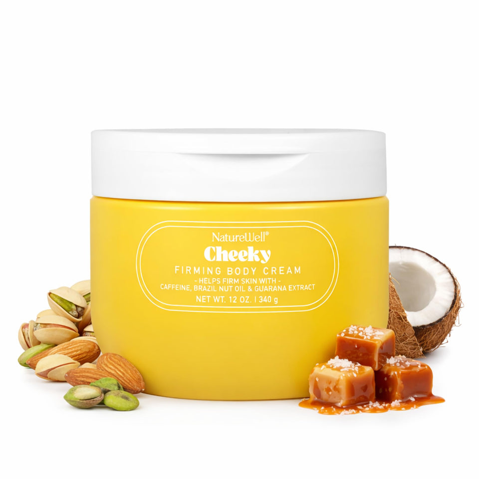 NatureWell jar front view showing label and 12 oz size for clear identification and appeal