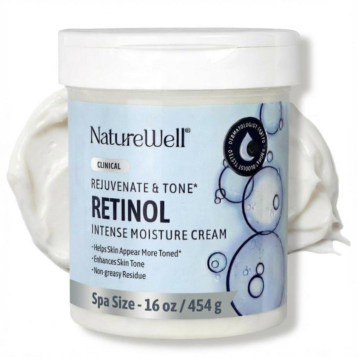 NATURE WELL front jar view showing product and size benefit