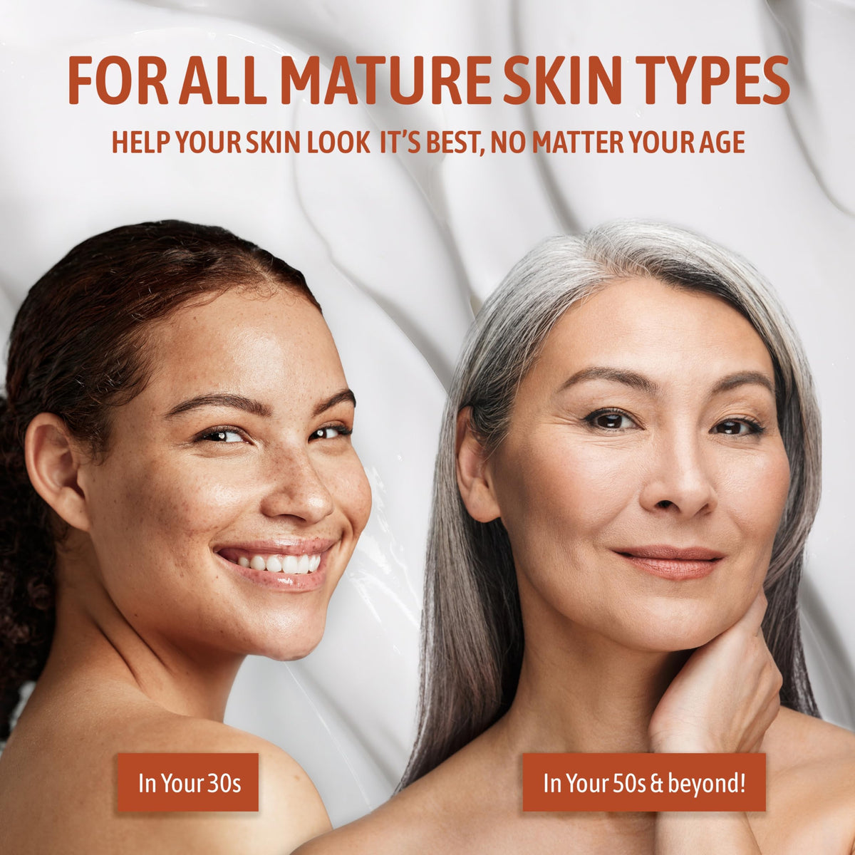 NATURE WELL full body application on legs and arms for overall hydration