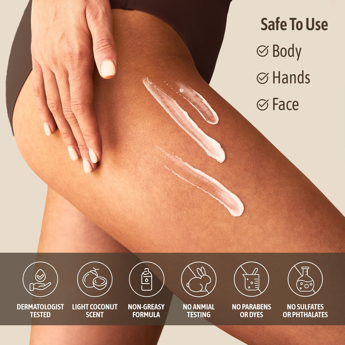 NATURE WELL cream in bathroom setting for spa-like self-care benefit
