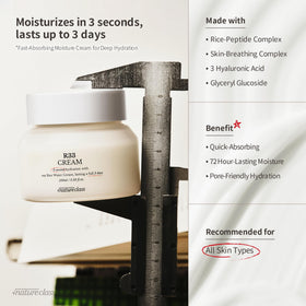 NATURECLASS R33 cream texture close-up illustrating lightweight hydration
