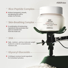 NATURECLASS R33 squalane dropper demonstration showing nourishing boost