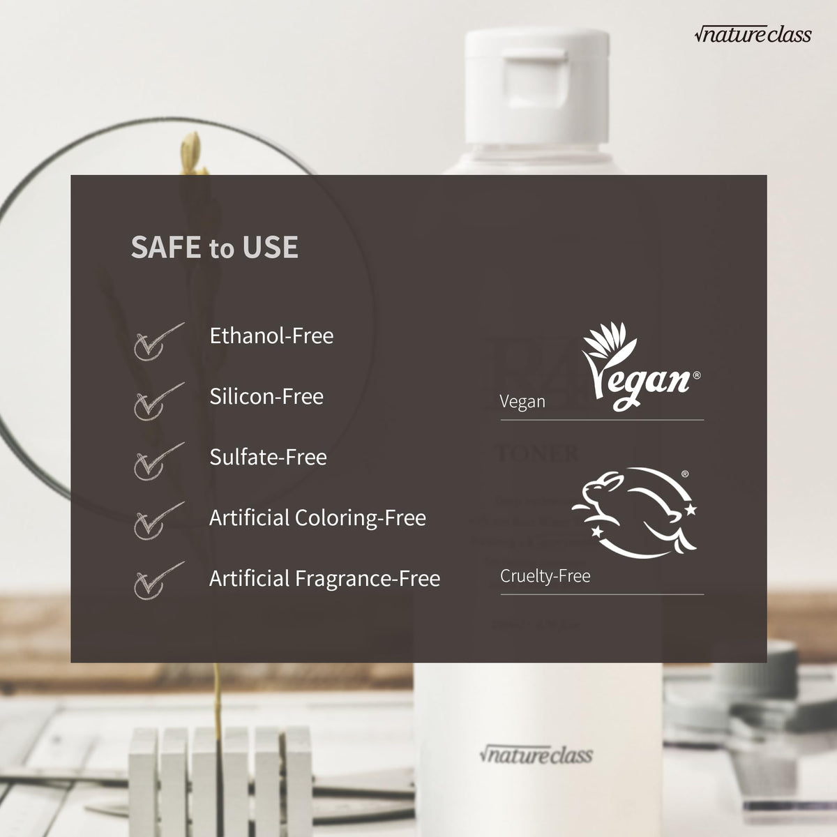 NatureClass R4 botanical lipids visual signaling barrier support and comfort