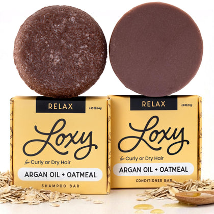 NATURÉL Loxy Relax front packaging showing duo and benefits