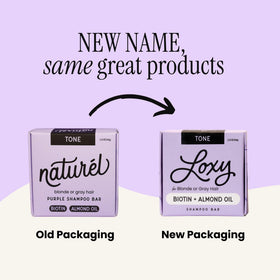 NATURÉL Loxy recyclable box and minimal packaging showing zero-waste benefit