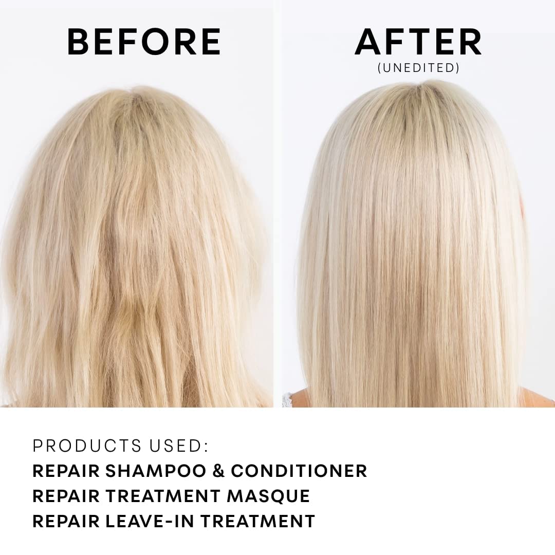 NatureLab.TOKYO detangling in action while brushing for smoother hair