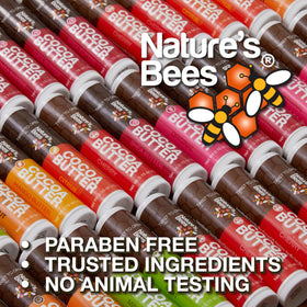Nature's Bees next to a coin illustrating pocket-friendly size