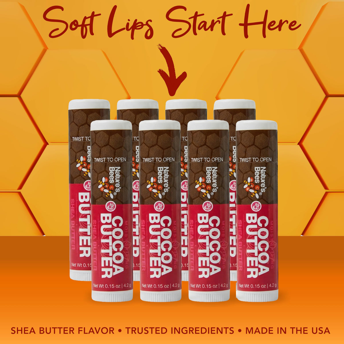 Nature's Bees single tube up close for portable hydration
